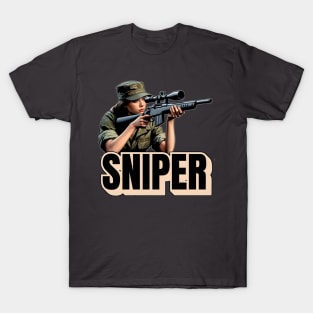 Sniper Girl T-Shirt